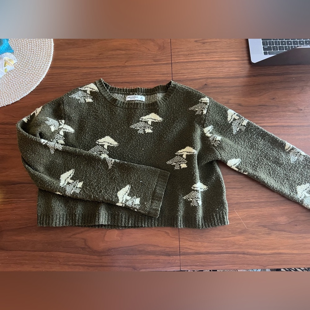 Cropped mushroom sweater junior xl - Arizona Jean Co